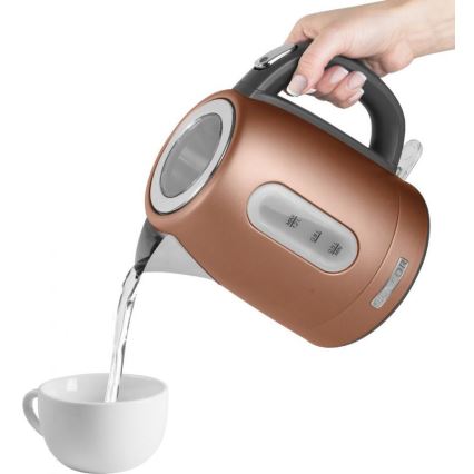 Sencor - Električno kuvalo za vodu 1,2 l 2150W/230V bakarne boje