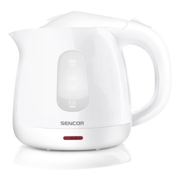 Sencor - Električno kuvalo za vodu 1 l 1100W/230V belo