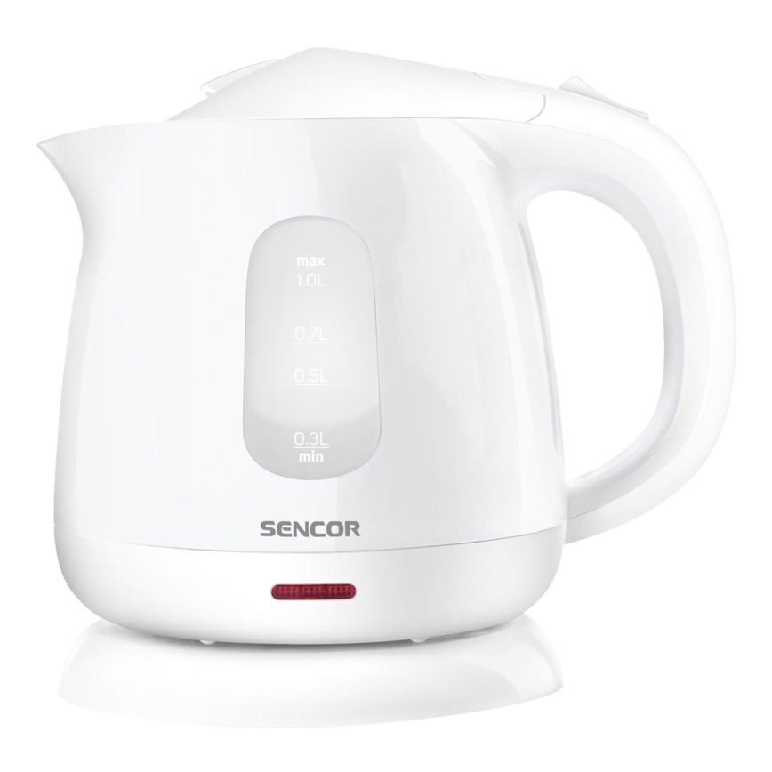 Sencor - Električno kuvalo za vodu 1 l 1100W/230V belo