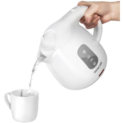 Sencor - Električno kuvalo za vodu 1 l 1100W/230V belo