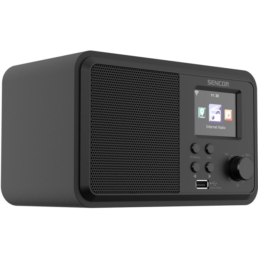 Sencor - internet radio 4W/5V Wi-Fi sa daljinskim upravljačem