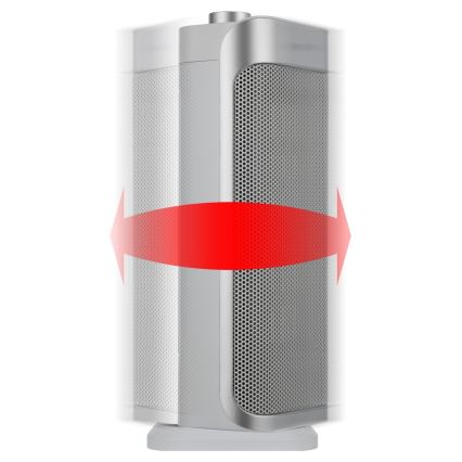 Sencor - Keramički ventilator sa grejnim elementom i termostatom 1000/2000W/230V