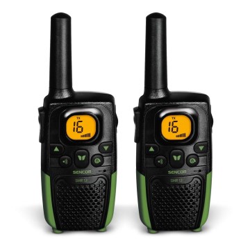 Sencor - Komplet 2x Voki-toki 3xAAA domet 7 km
