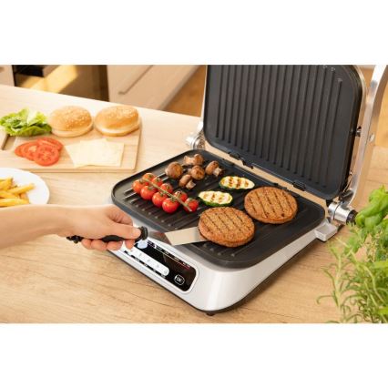 Sencor - Kontaktni gril 2100W/230V matni hrom