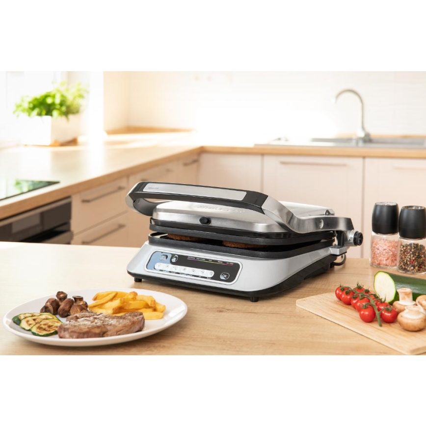 Sencor - Kontaktni gril 2100W/230V matni hrom