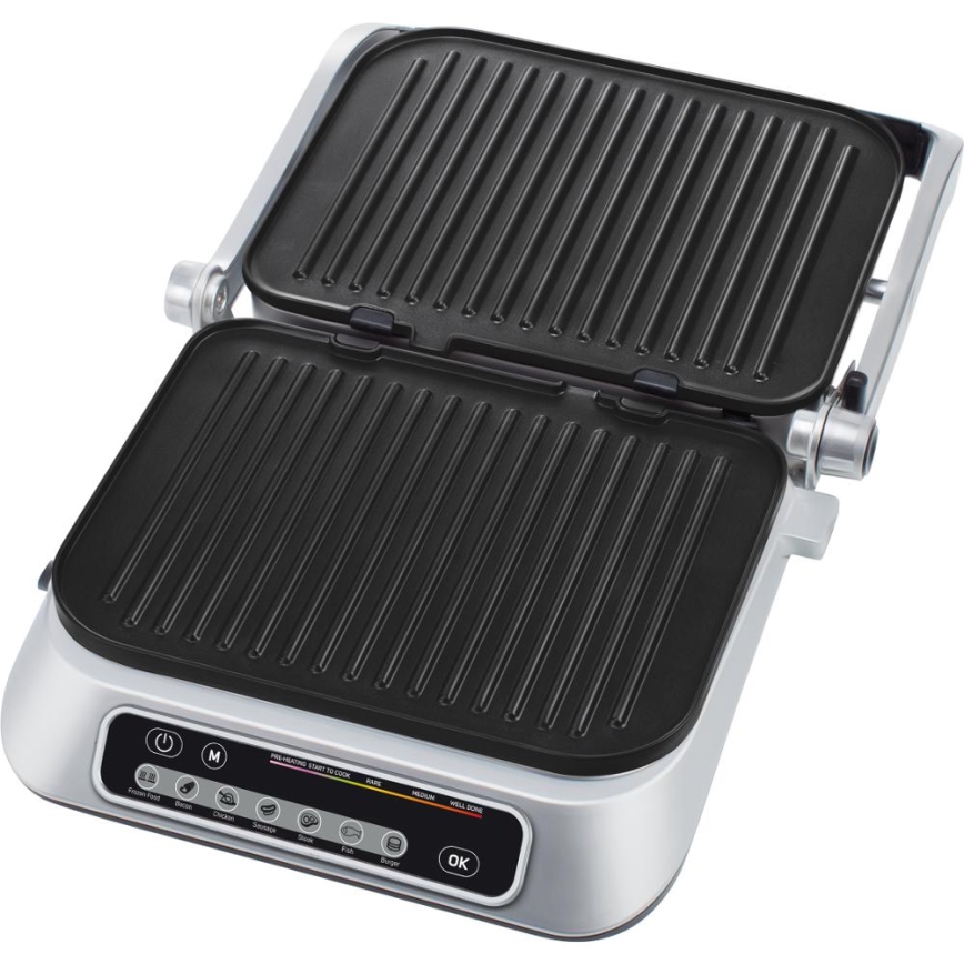 Sencor - Kontaktni gril 2100W/230V matni hrom