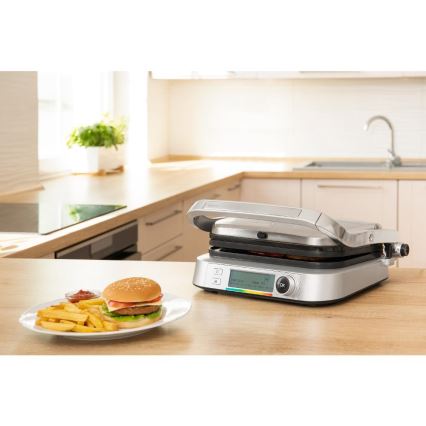 Sencor - Kontaktni gril 2100W/230V matni hrom