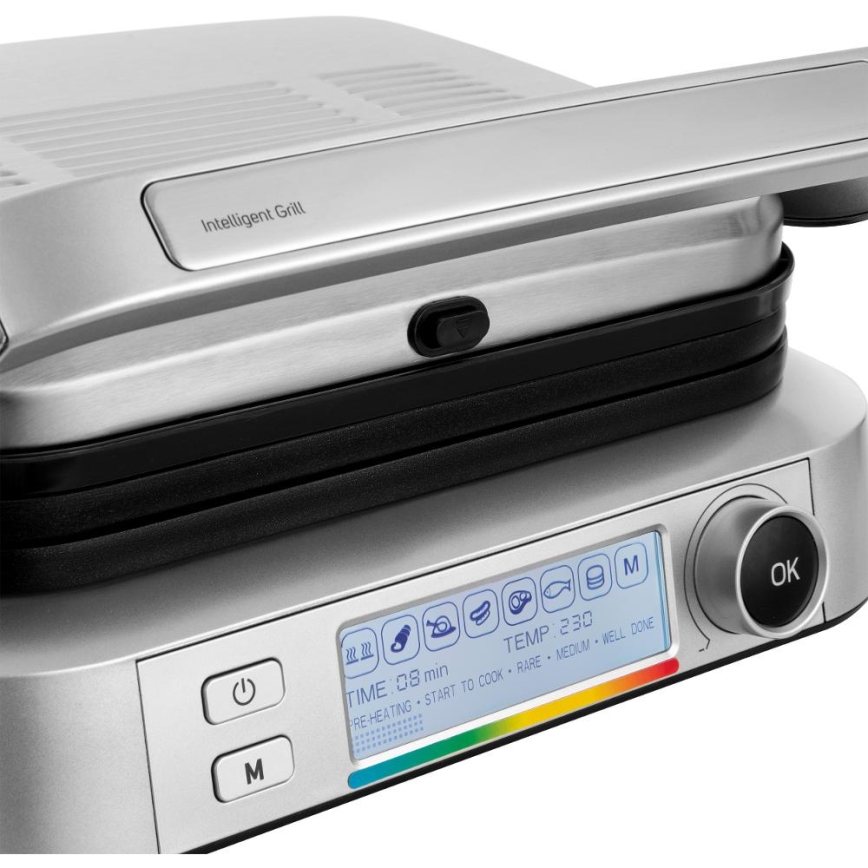 Sencor - Kontaktni gril 2100W/230V matni hrom