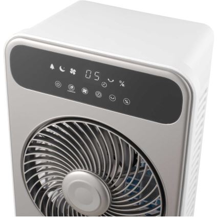 Sencor - Mobilni rashlađivač vazduha 28W/230V siva + daljinski upravljač