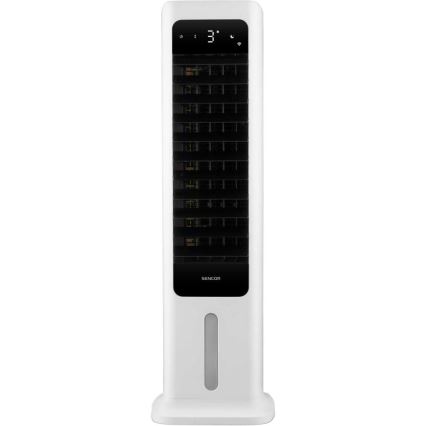 Sencor - Pametni prenosni rashladivač vazduha 60W/230V Wi‑Fi beo + daljinski upravljač