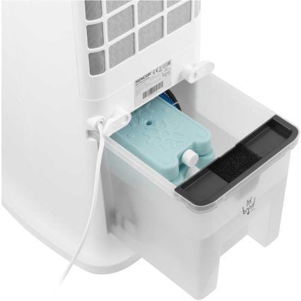 Sencor - Pametni prenosni rashladivač vazduha 60W/230V Wi‑Fi beo + daljinski upravljač