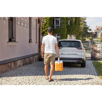 Sencor - Prenosni auto frižider 22 l 45W/12V narandžasta/bela