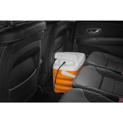 Sencor - Prenosni auto frižider 22 l 45W/12V narandžasta/bela