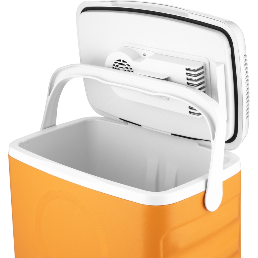 Sencor - Prenosni auto frižider 22 l 45W/12V narandžasta/bela