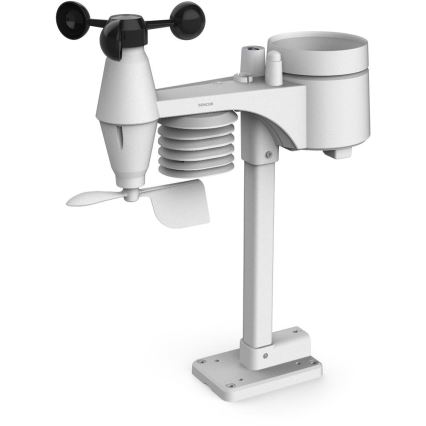 Sencor - Profesionalna meteorološka stanica sa LCD displejem u boji i budilnikom 5V/1xCR2032 + 3xAA Wi-Fi