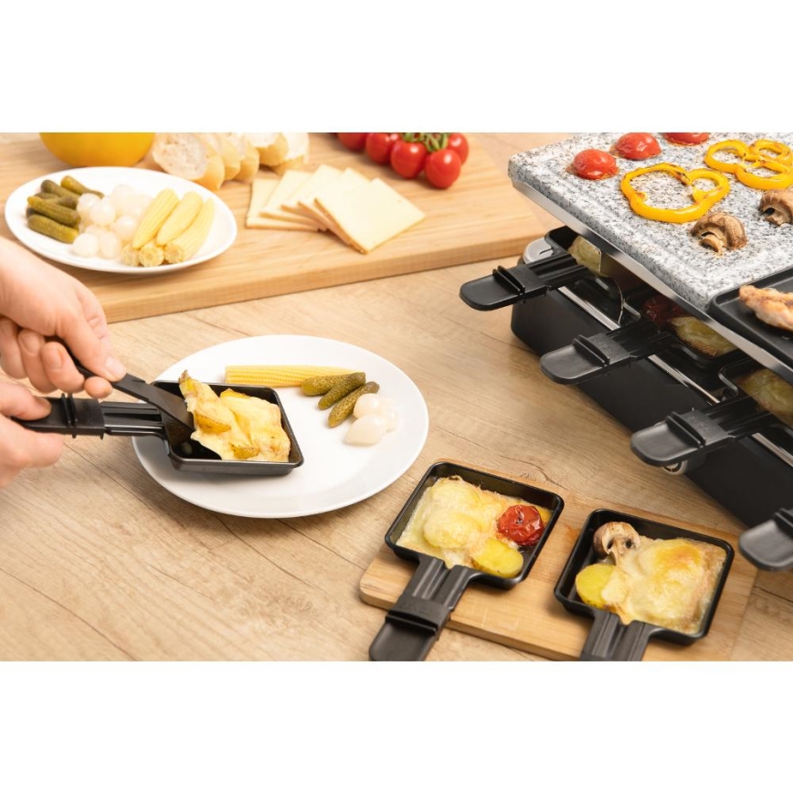 Sencor - Raclette roštilj sa priborom 1400W/230V