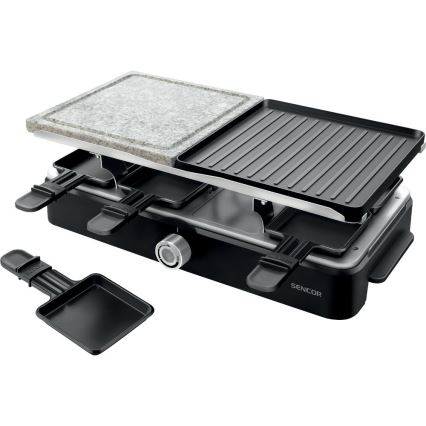 Sencor - Raclette roštilj sa priborom 1400W/230V