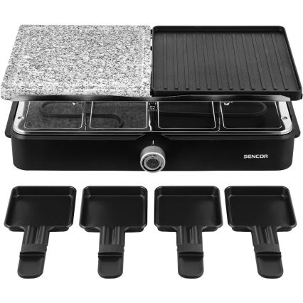 Sencor - Raclette roštilj sa priborom 1400W/230V