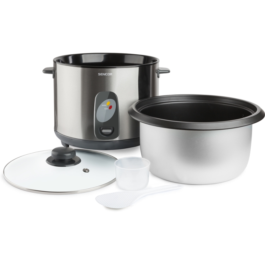Sencor - Rižovar 1000W/230V 2,8 l nerđajući čelik