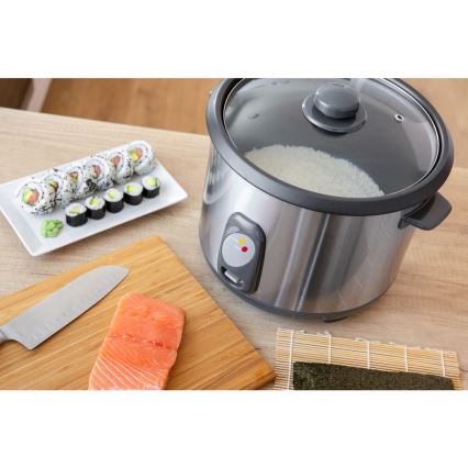 Sencor - Rižovar 1000W/230V 2,8 l nerđajući čelik
