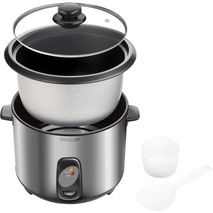 Sencor - Rižovar 1000W/230V 2,8 l nerđajući čelik