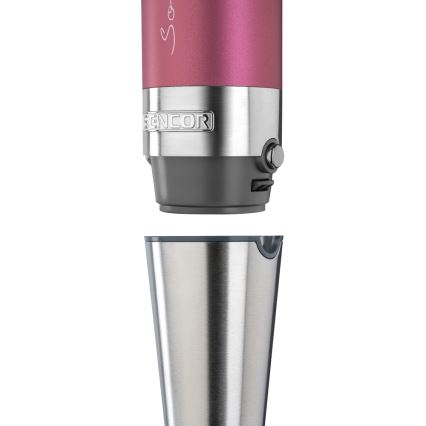 Sencor - Štapni mikser 4 u 1 1200W/230V nerđajući čelik/ružičasta