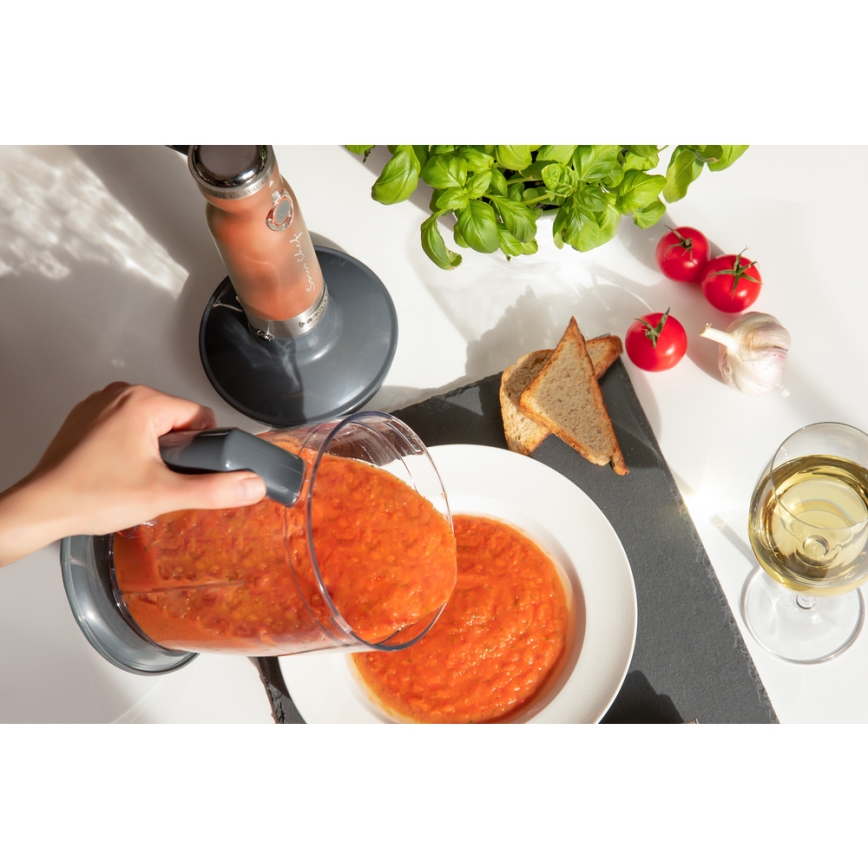 Sencor - Štapni mikser 4u1 1200W/230V inox/bakarna