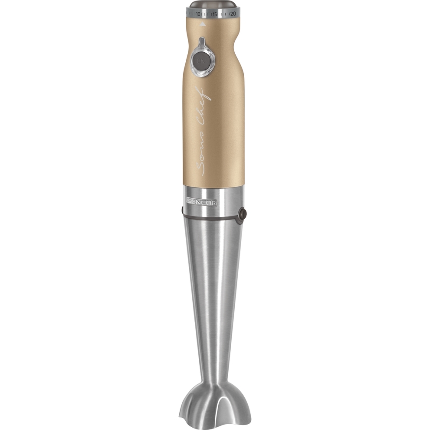 Sencor - Štapni mikser 4u1 1200W/230V inox/zlatna