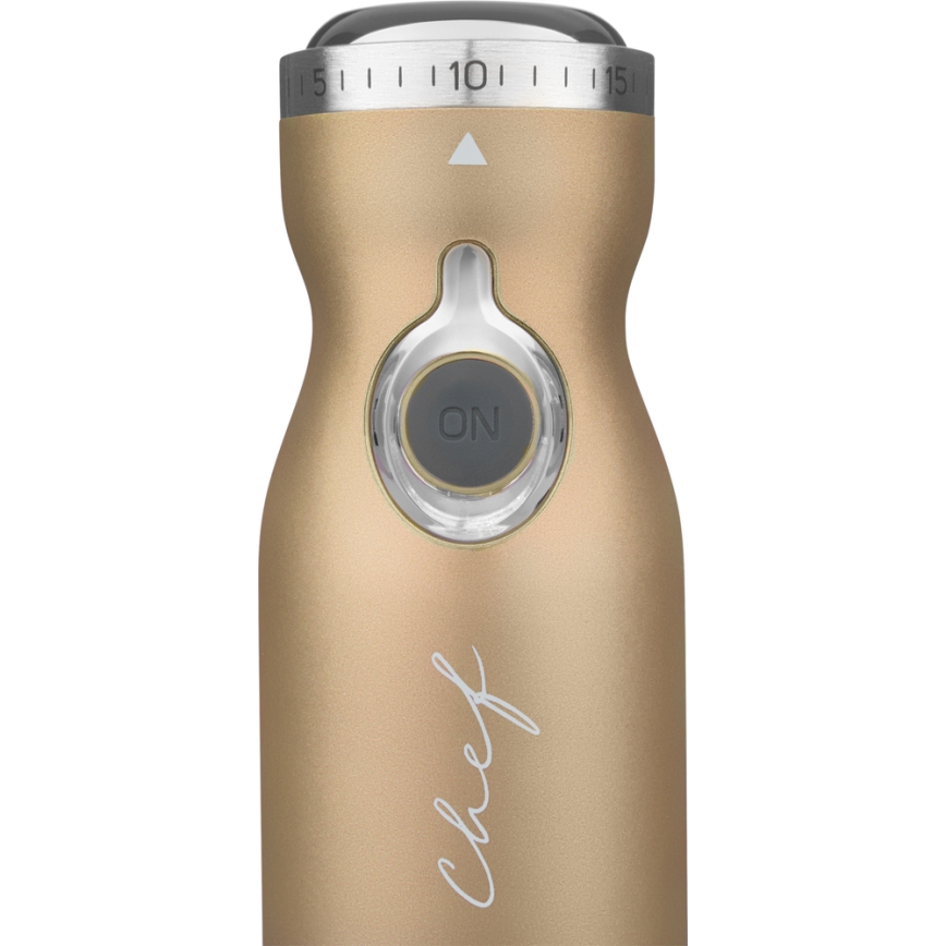 Sencor - Štapni mikser 4u1 1200W/230V inox/zlatna