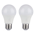 SET 2x LED prigušiva sijalica A60 E27/9W/230V 4000K
