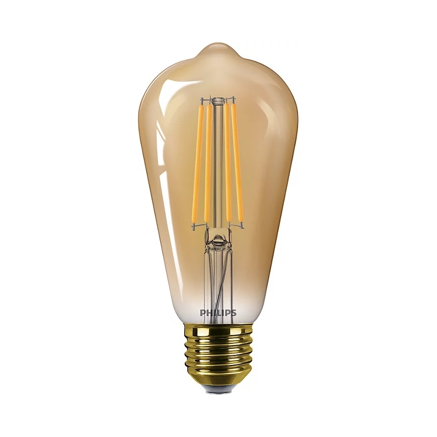 SET 2x LED prigušiva sijalica VINTAGE Philips ST64 E27/4,2W/230V 2200K