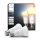 SET 2x prigušiva LED sijalica Philips Hue WHITE AMBIANCE E27/6W/230V 1000-20000K