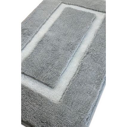 SET 2x prostirke za kupatilo 60/100 cm siva