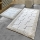 SET 2x prostirke za kupatilo STONE 60/100 cm, bela