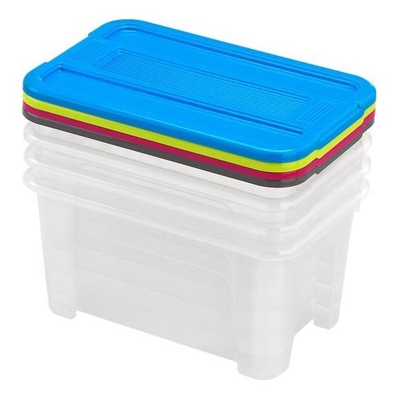 SET 4x kutija za odlaganje TEX BOX 4,5 l