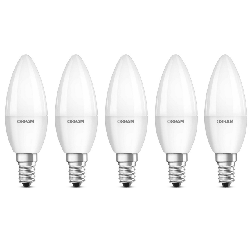 SET 5x LED sijalica BASE B40 E14/4,9W/230V 2700K - Osram