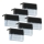 Set 6x LED RGB Solarna zidna lampa LED/1W/1,2V 3500K IP65