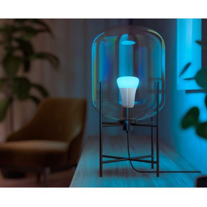 KOMPLET - LED RGBW prigušiva traka Philips Hue WHITE AND COLOR AMBIANCE 2m LED/20W/230V + 4x prigušiva sijalica Philips A60 E27/6,5W/230V 2000-6500K
