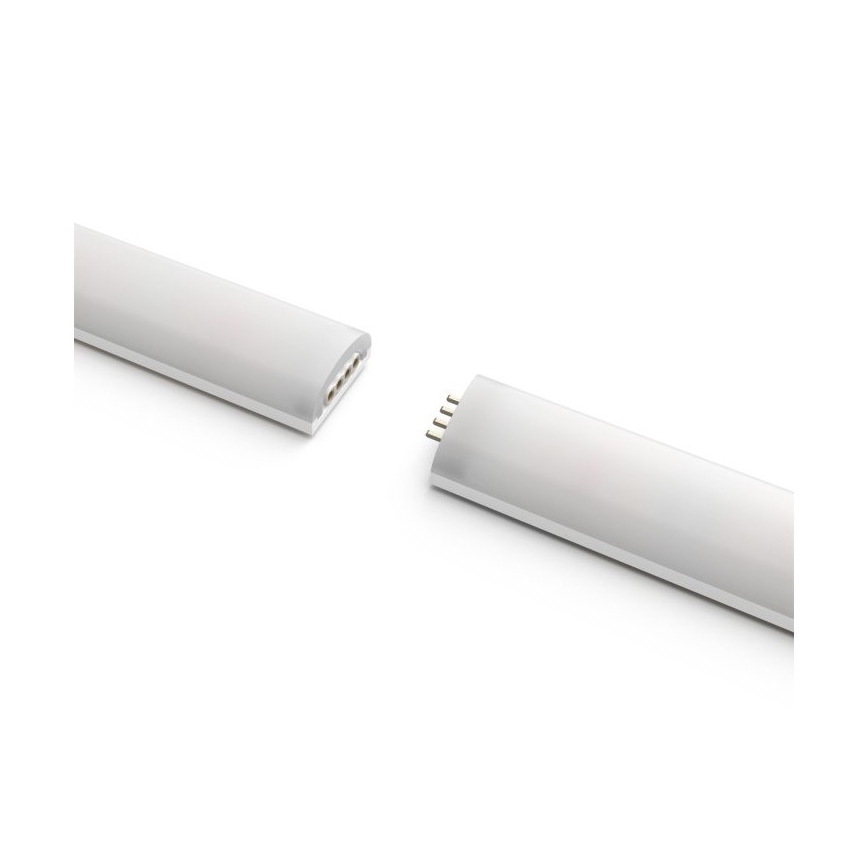 KOMPLET - LED RGBW prigušiva traka Philips Hue WHITE AND COLOR AMBIANCE 2m LED/20W/230V + 4x prigušiva sijalica Philips A60 E27/6,5W/230V 2000-6500K