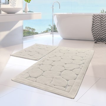 SET od 2 kupatilskih prostirki LINO 60/100 cm, bež