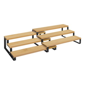 Set od 2 stalaka za začine MARGE, crna/smeđa