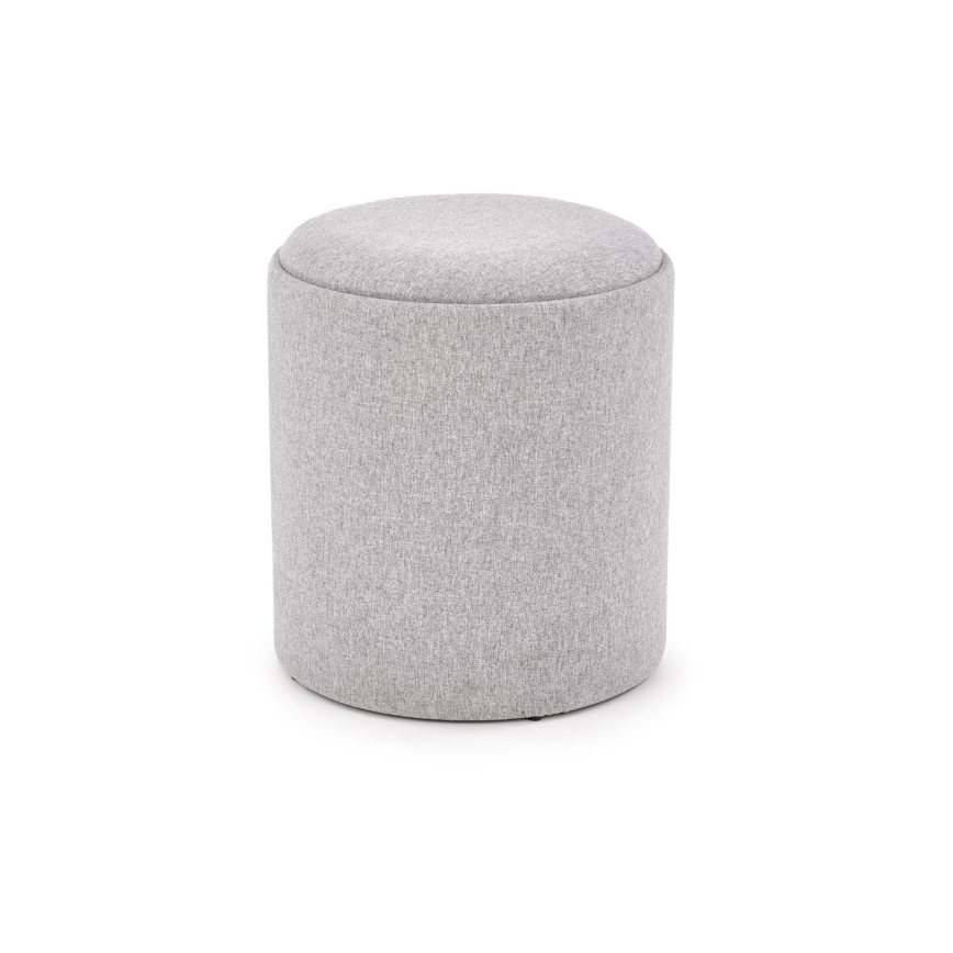 Set od 2 taburea AVIKO, Ø 38/45 cm, siva/bež