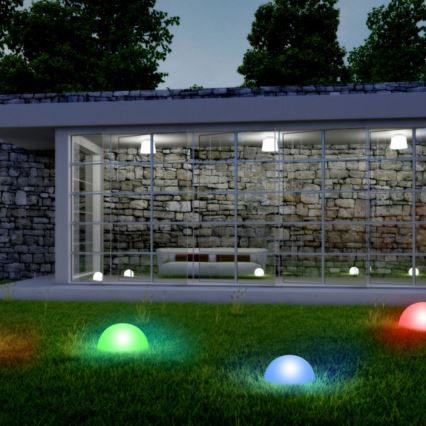 SET od 5 LED solarnih svetiljki, LED/3,2V 600 mAh, višebojno