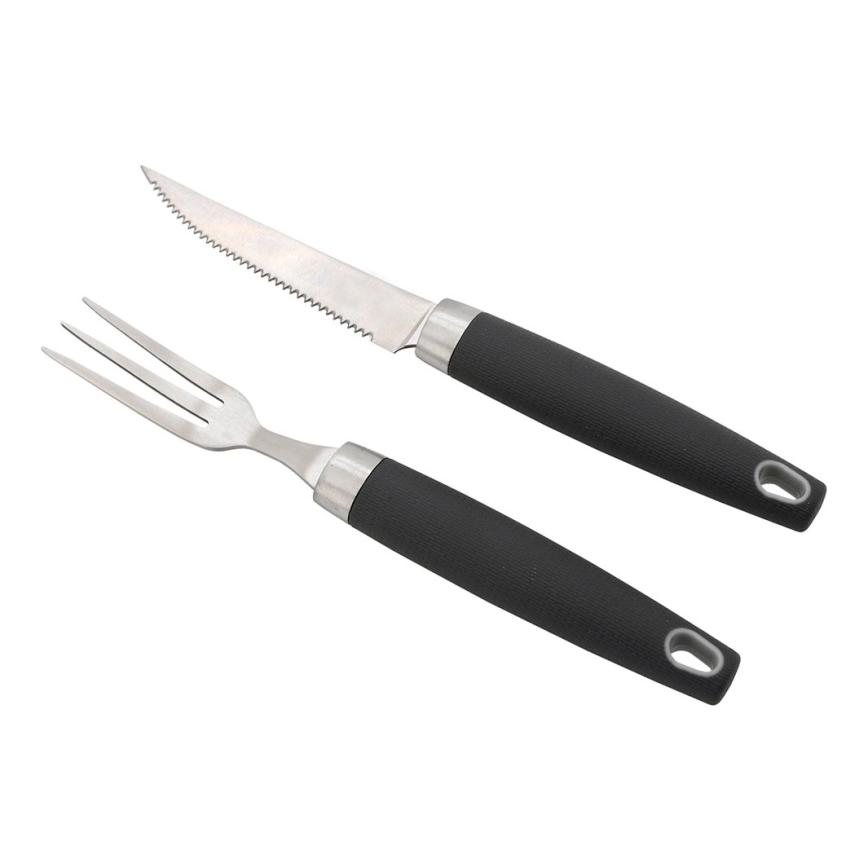 Set pribora za steak za roštilj, 25,5 cm