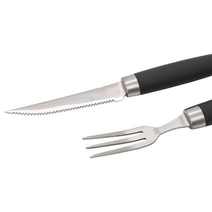 Set pribora za steak za roštilj, 25,5 cm