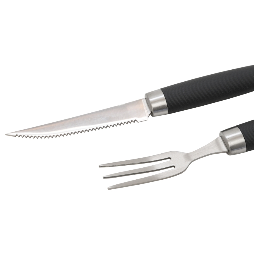 Set pribora za steak za roštilj, 25,5 cm