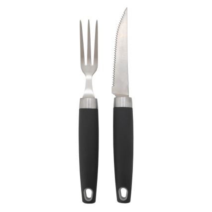 Set pribora za steak za roštilj, 25,5 cm