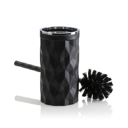 Set za kupatilo REINA 5 kom crni/sjajni krom