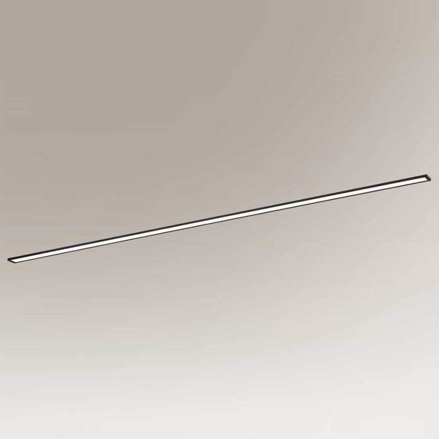 Shilo - LED ugradna stropna svetiljka LED/32W/230V 3000K CRI 90 crna
