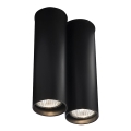 Shilo - Spot svetlo 2xGU10/15W/230V 20 cm crno